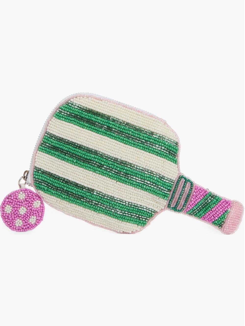 Collection XIIX Beaded Pickleball Paddle Coin Purse